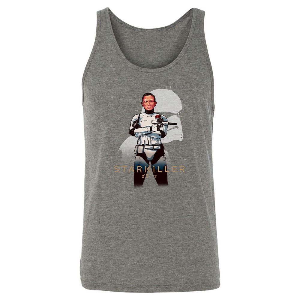 Unisex Jersey Tank - PA9FS9AT - Grey Triblend - 8