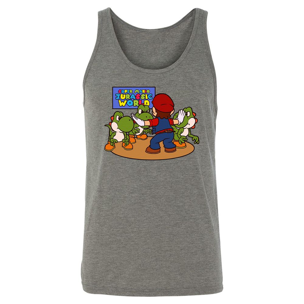 Unisex Jersey Tank - UX3YR4JW - Grey Triblend - 8
