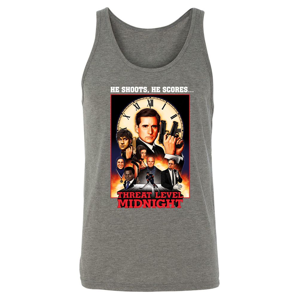 Unisex Jersey Tank - LNG6SGGU - Grey Triblend - 8