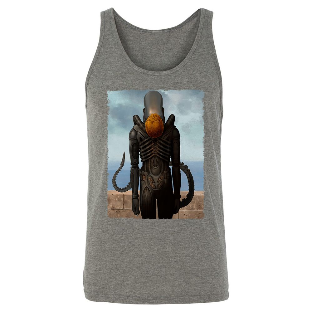 Unisex Jersey Tank - AJH2ZAY4 - Grey Triblend - 8
