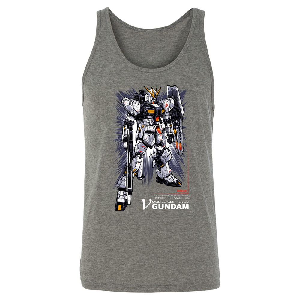 Unisex Jersey Tank - ADGZDCJ3 - Grey Triblend - 8