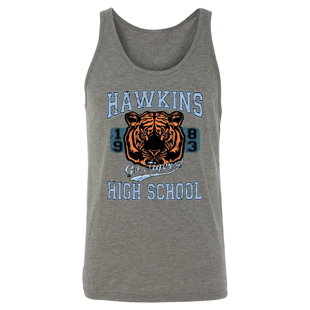 Unisex Jersey Tank - GDW4GE7J - Grey Triblend - 8