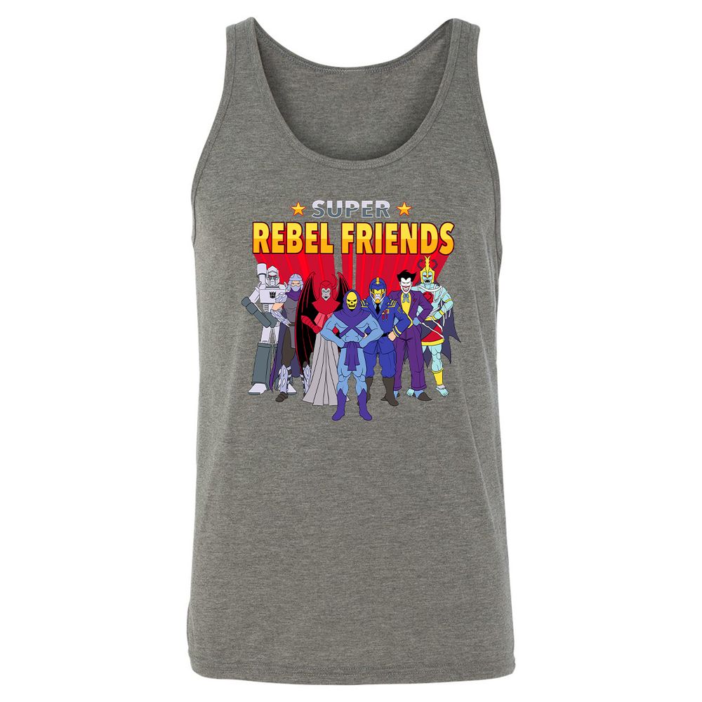 Unisex Jersey Tank - 4V4F5XQ2 - Grey Triblend - 8