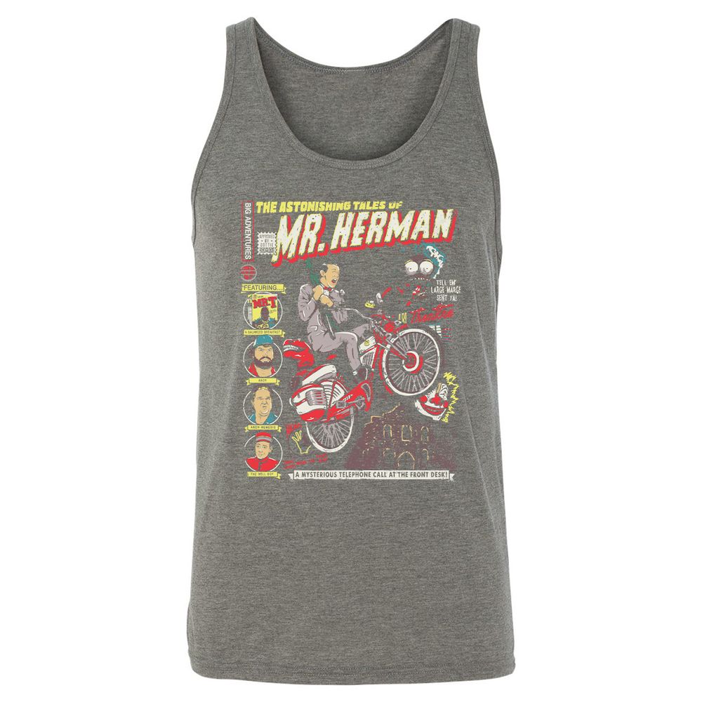 Unisex Jersey Tank - MYEMVLGU - Grey Triblend - 8