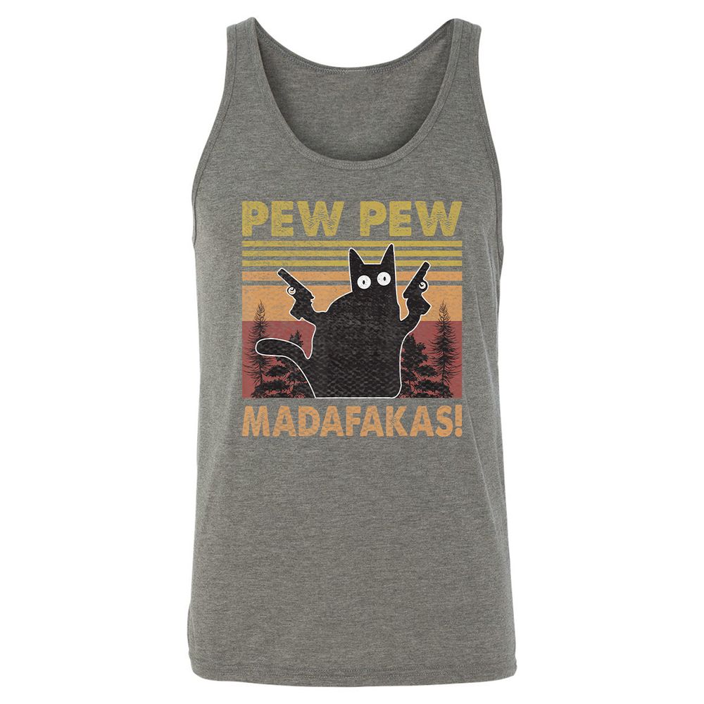 Unisex Jersey Tank - FEWU95HA - Grey Triblend - 8