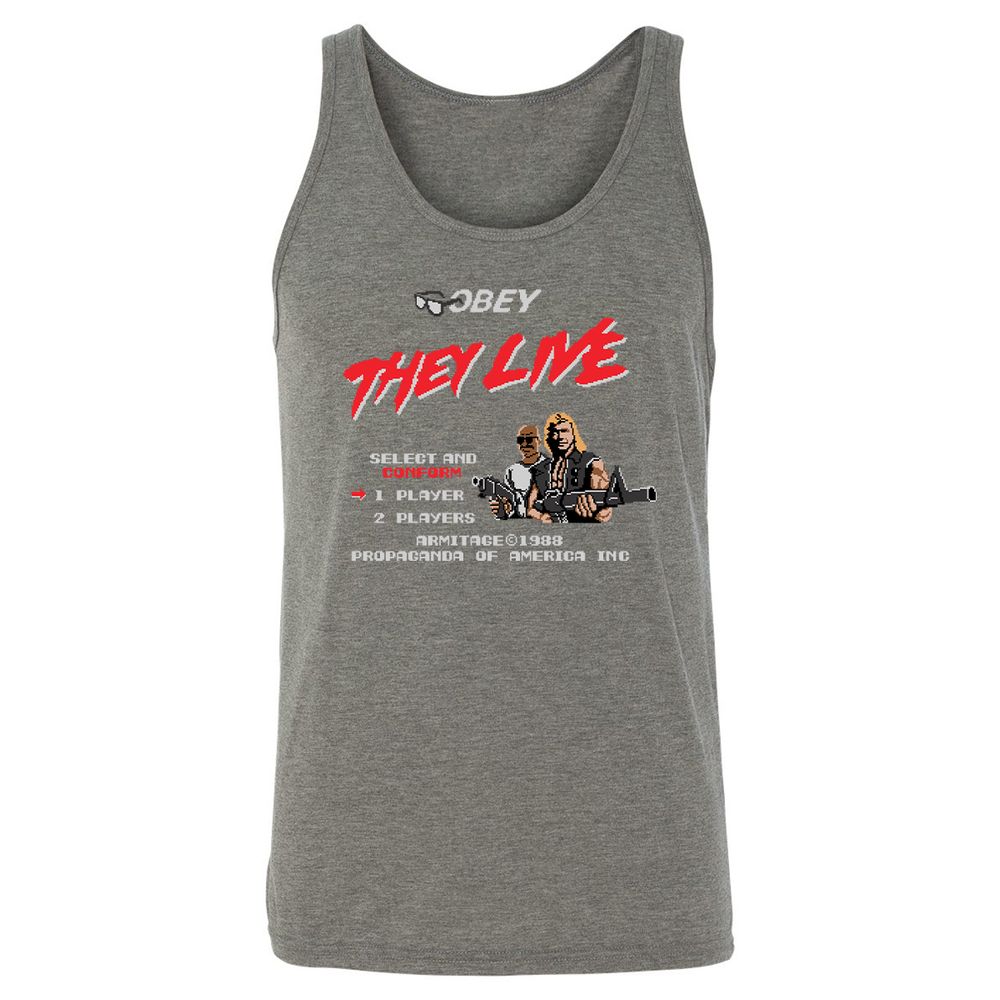 Unisex Jersey Tank - BZA886S9 - Grey Triblend - 8