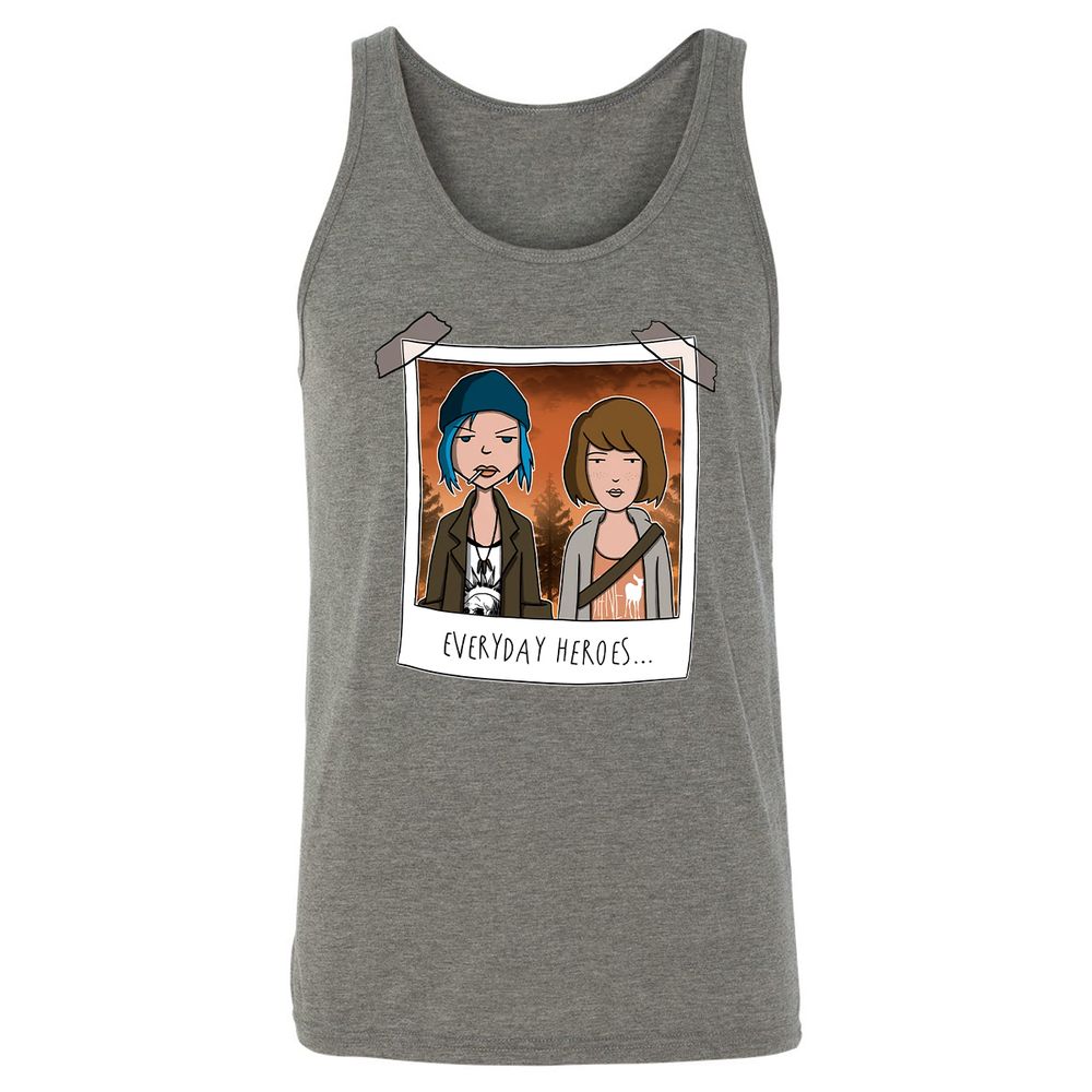 Unisex Jersey Tank - HN5F9SZ5 - Grey Triblend - 8