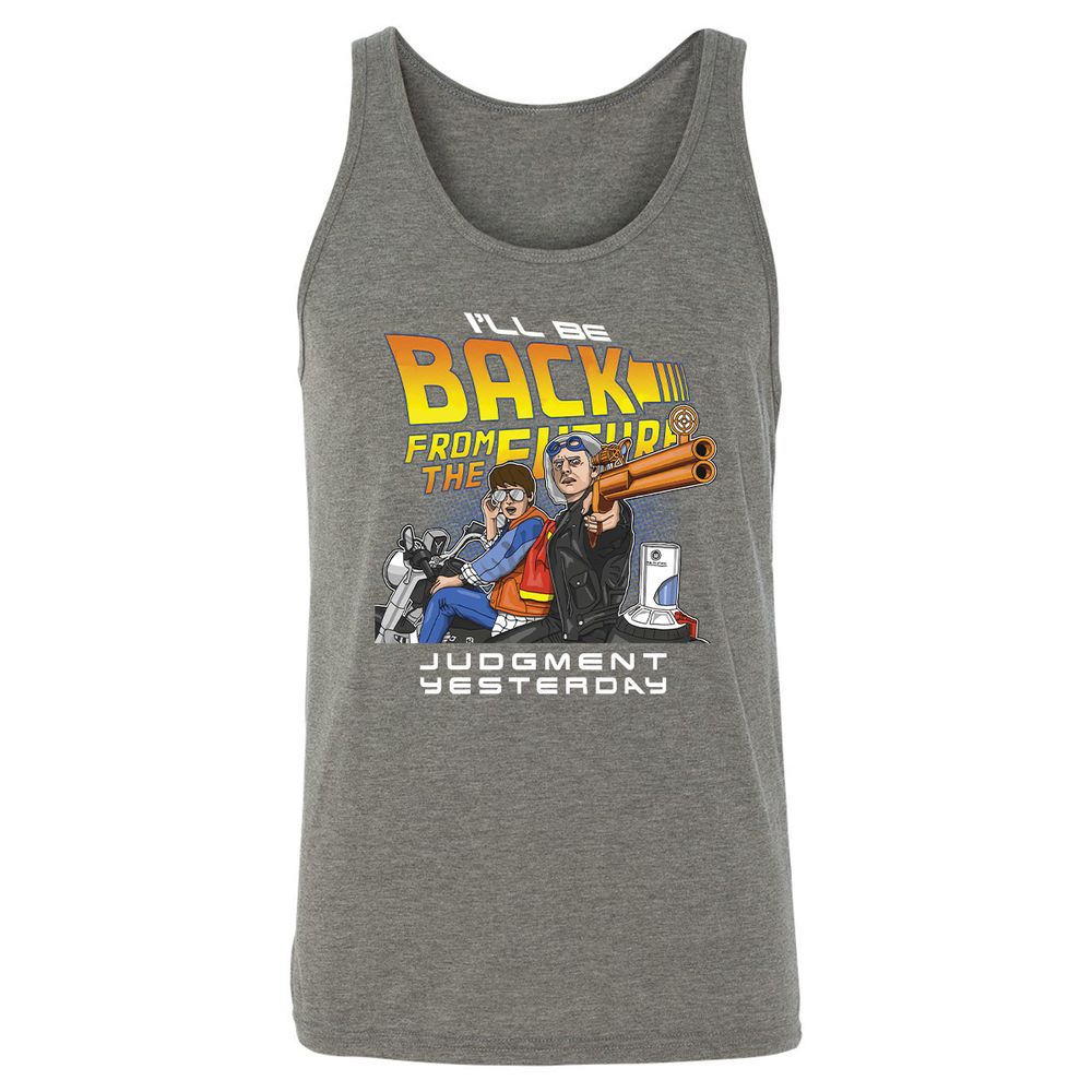 Unisex Jersey Tank - Q9PQQ5GT - Grey Triblend - 8