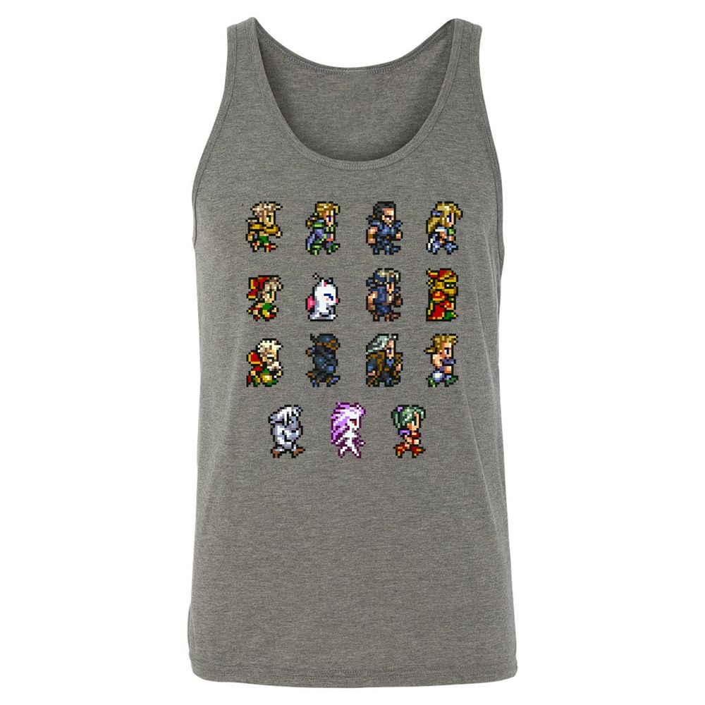 Unisex Jersey Tank - SDHARRUR - Grey Triblend - 8