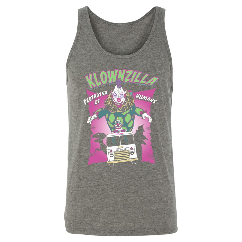 Unisex Jersey Tank - D3TKWEXH - Grey Triblend - 8