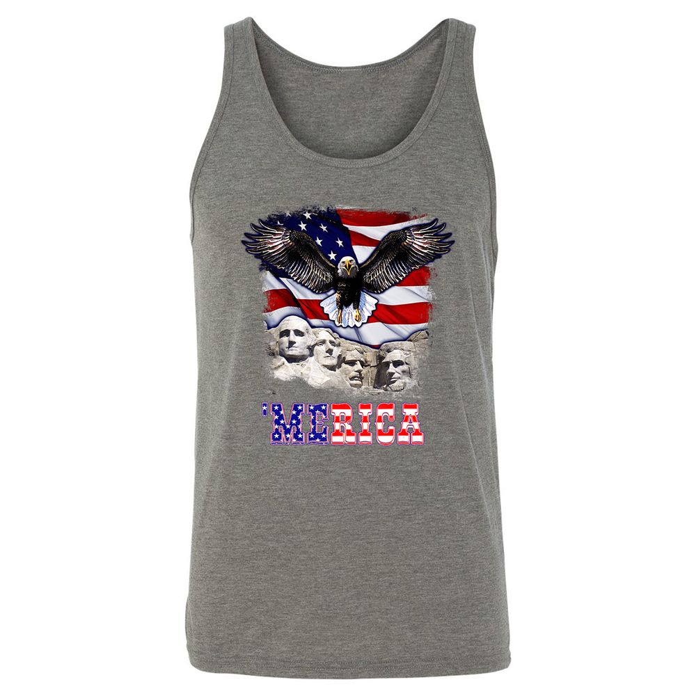 Unisex Jersey Tank - 627QV4R9 - Grey Triblend - 8