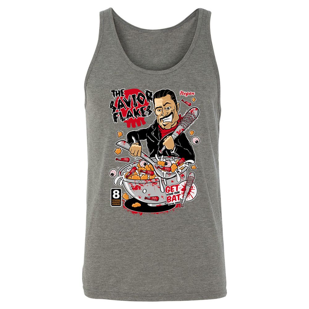 Unisex Jersey Tank - XSLFLHNN - Grey Triblend - 8