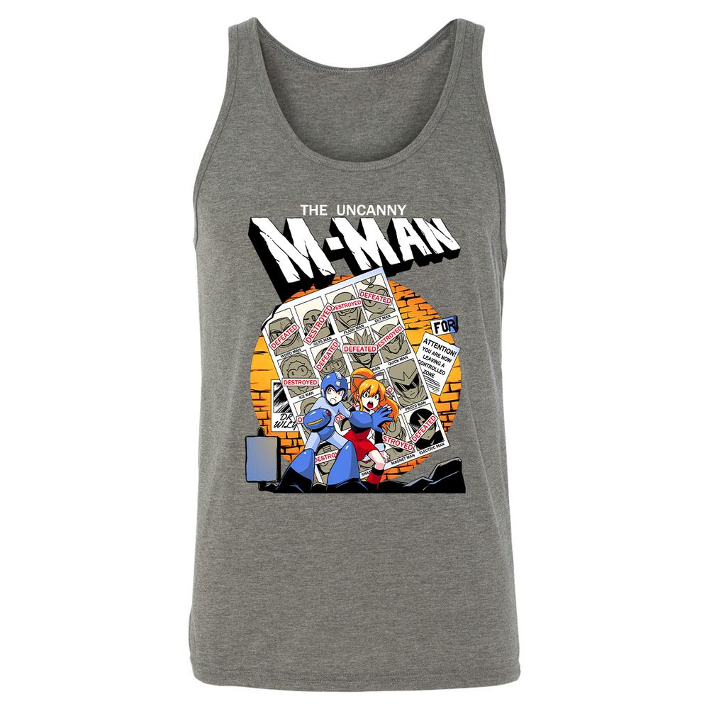Unisex Jersey Tank - 6ZBPQX6C - Grey Triblend - 8