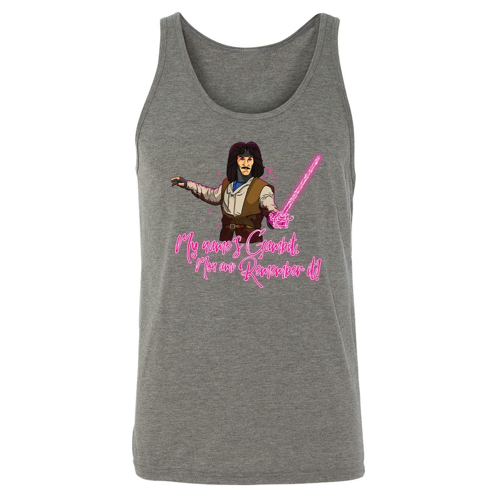 Unisex Jersey Tank - 6X5FHGUZ - Grey Triblend - 8