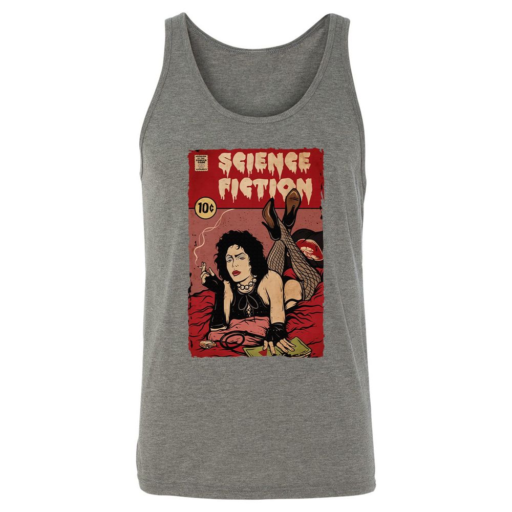 Unisex Jersey Tank - FMDNM54X - Grey Triblend - 8