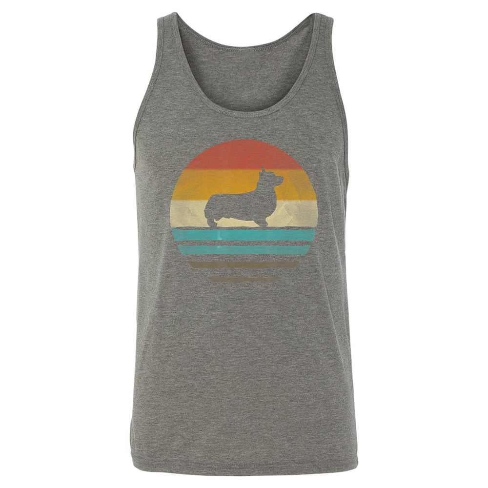 Unisex Jersey Tank - 3SFPAQL4 - Grey Triblend - 8