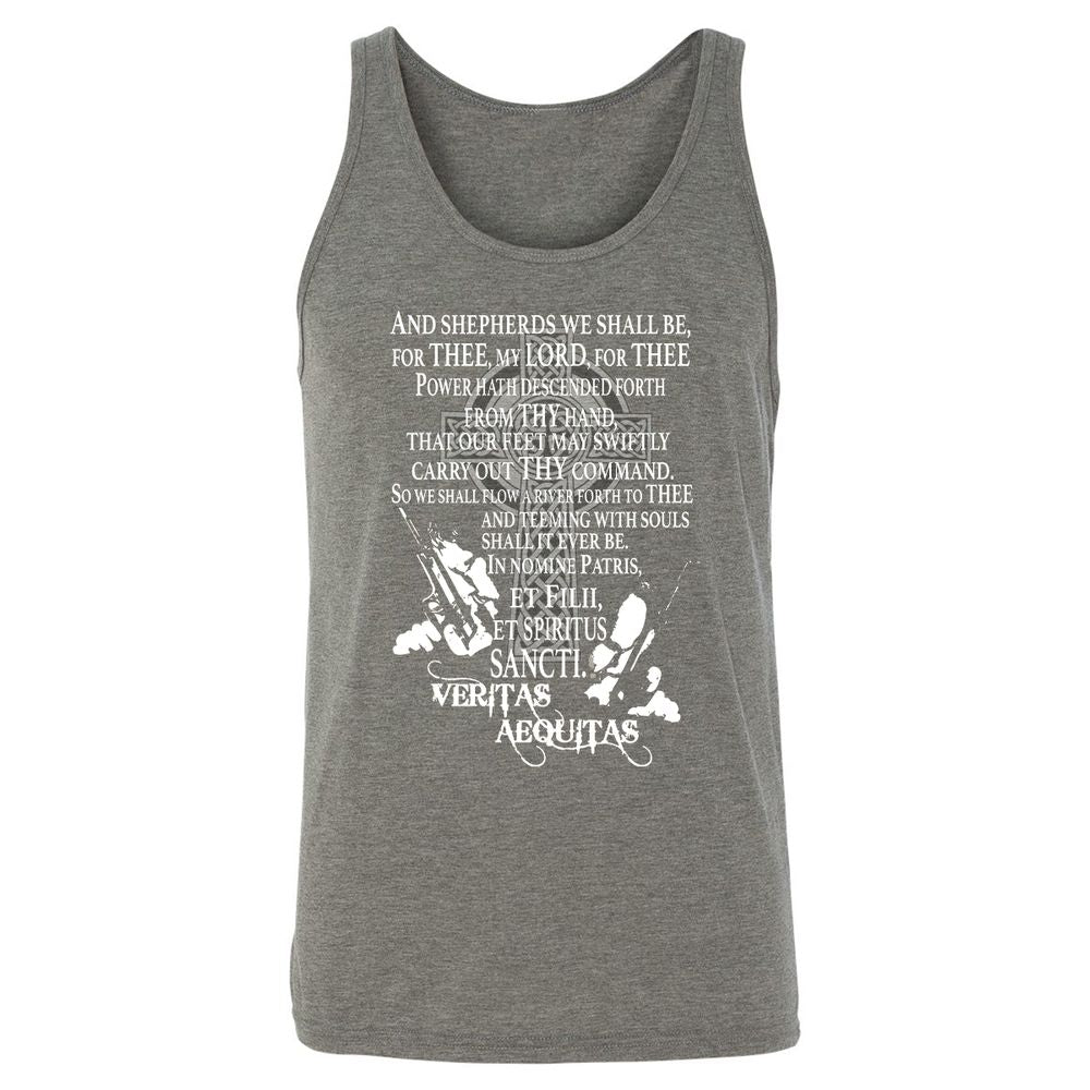 Unisex Jersey Tank - T6BV8L5K - Grey Triblend - 8