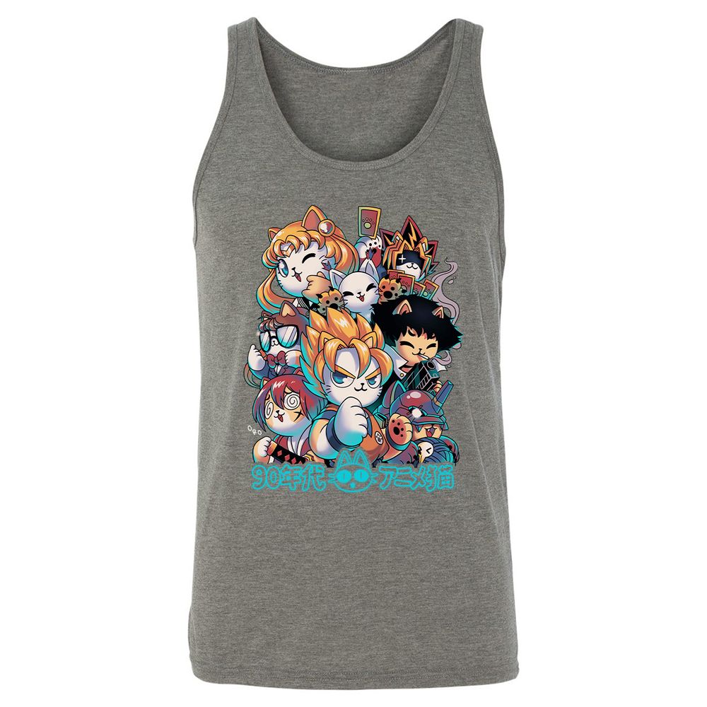 Unisex Jersey Tank - CQ3Q5LD8 - Grey Triblend - 8