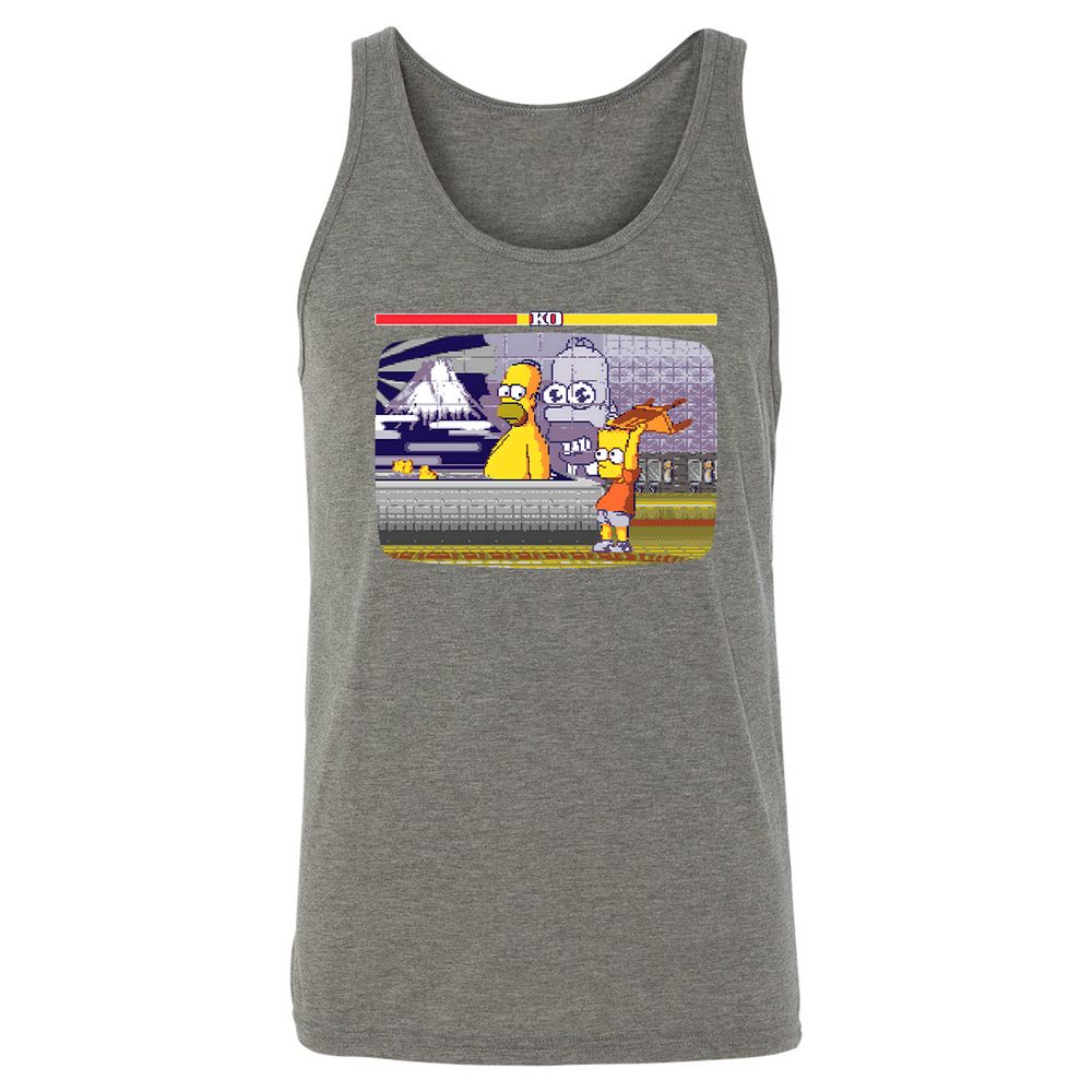 Unisex Jersey Tank - USQB4TE4 - Grey Triblend - 8