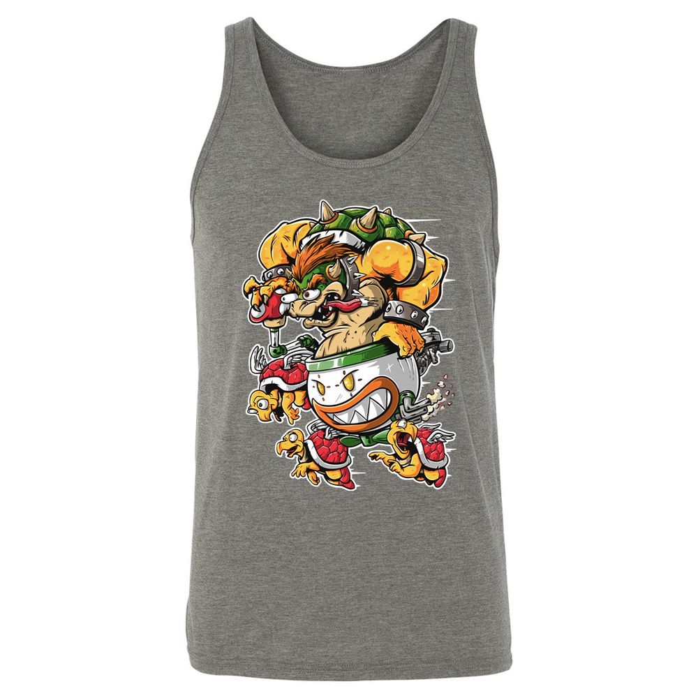 Unisex Jersey Tank - SS8XZYQP - Grey Triblend - 8