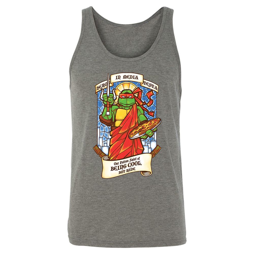 Unisex Jersey Tank - YYQEV8NT - Grey Triblend - 8