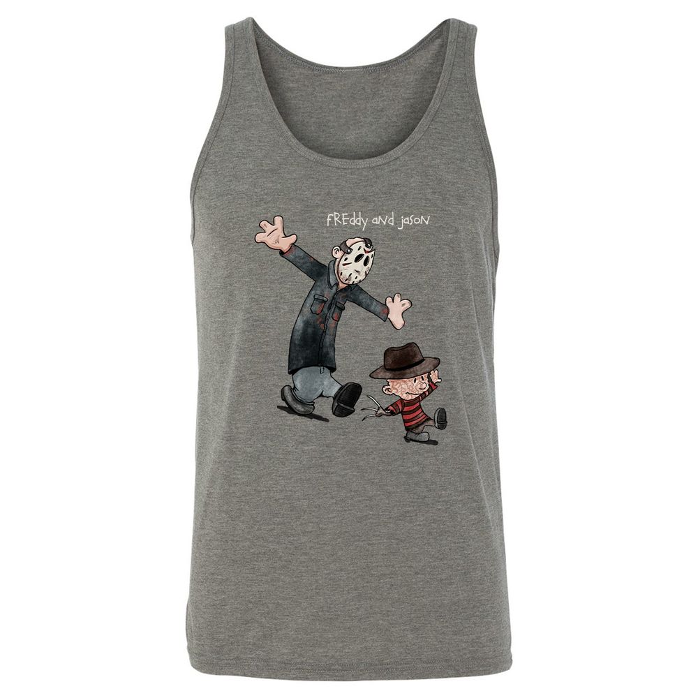 Unisex Jersey Tank - 4RNCFKGF - Grey Triblend - 8