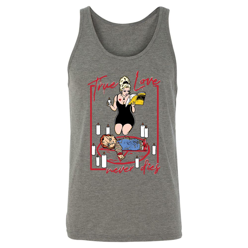 Unisex Jersey Tank - SMK9K1QA - Grey Triblend - 8
