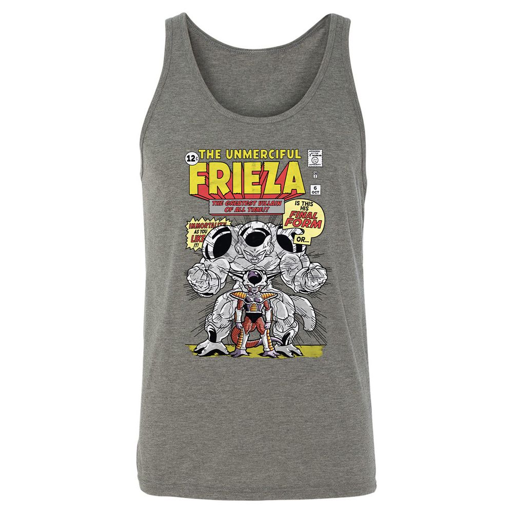 Unisex Jersey Tank - X3QMS76L - Grey Triblend - 8