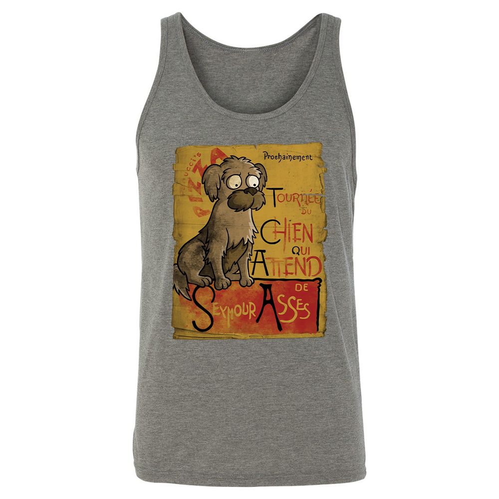 Unisex Jersey Tank - 7T7LLRB1 - Grey Triblend - 8