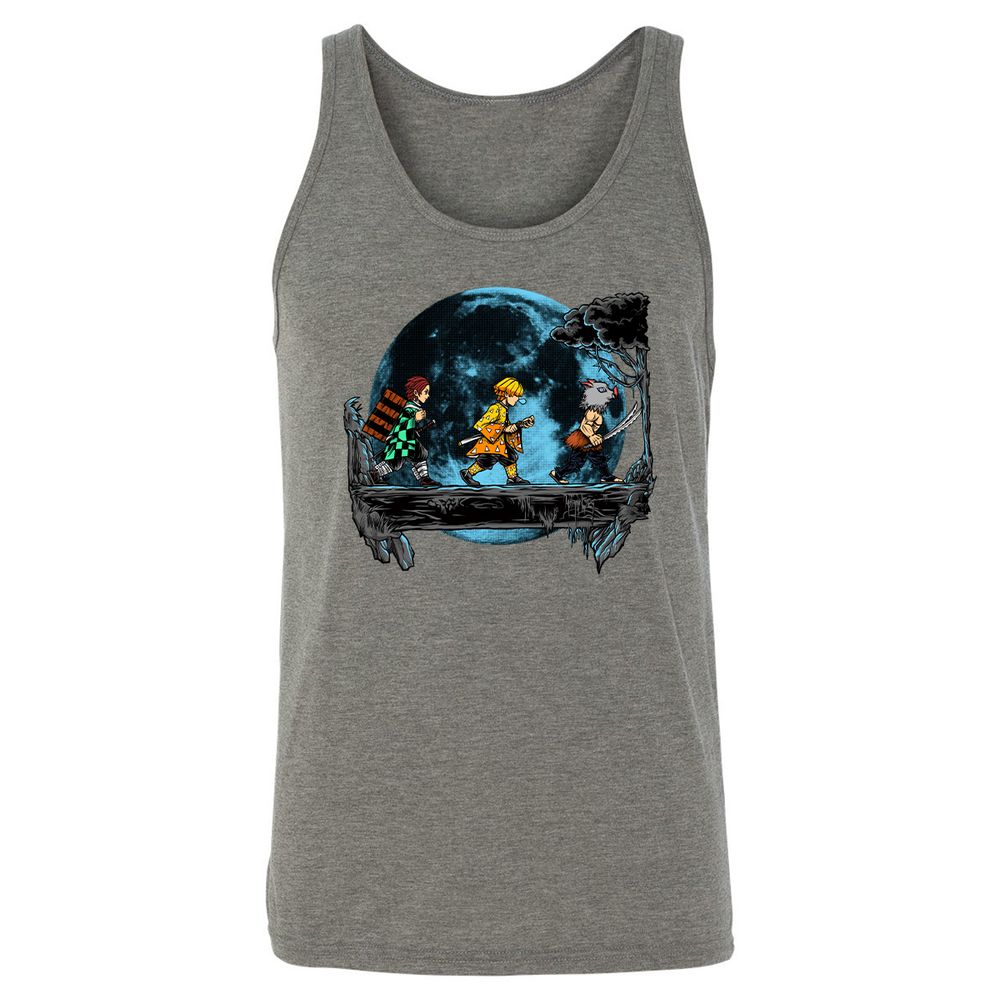 Unisex Jersey Tank - Z6VMHYQ4 - Grey Triblend - 8