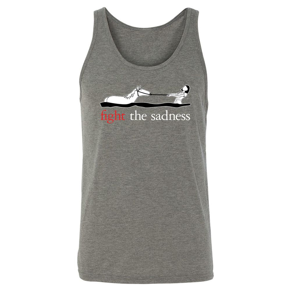 Unisex Jersey Tank - D9SRMH8J - Grey Triblend - 8