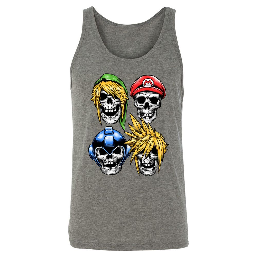 Unisex Jersey Tank - 2N8VBL58 - Grey Triblend - 8