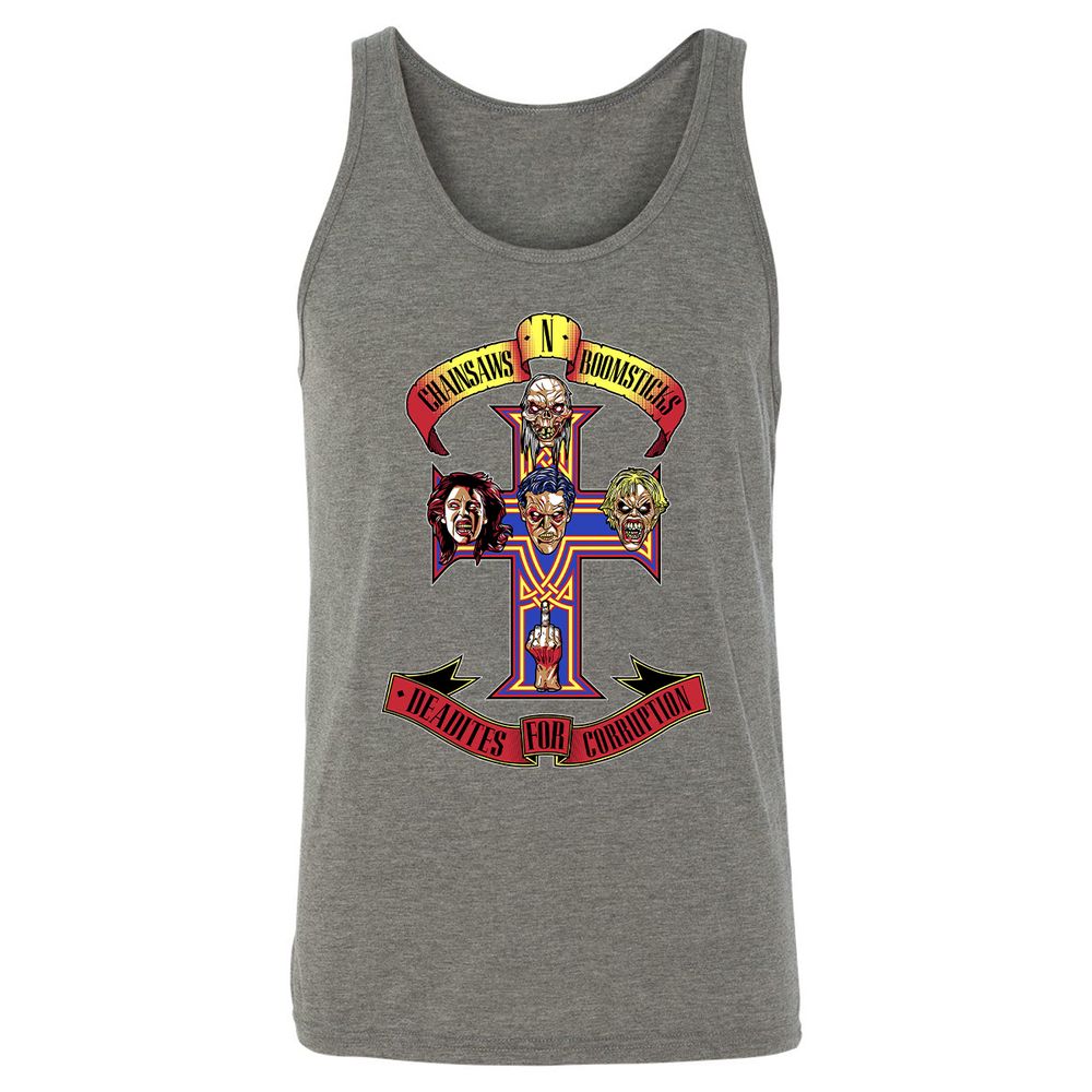 Unisex Jersey Tank - DQZARM8G - Grey Triblend - 8