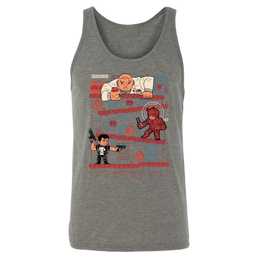 Unisex Jersey Tank - 6BEALYNF - Grey Triblend - 8