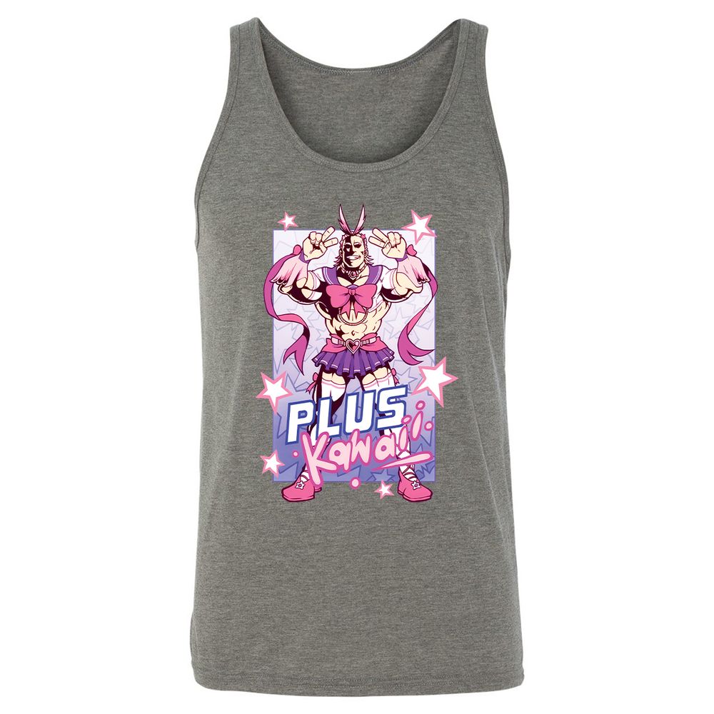 Unisex Jersey Tank - GCF4DXMU - Grey Triblend - 8