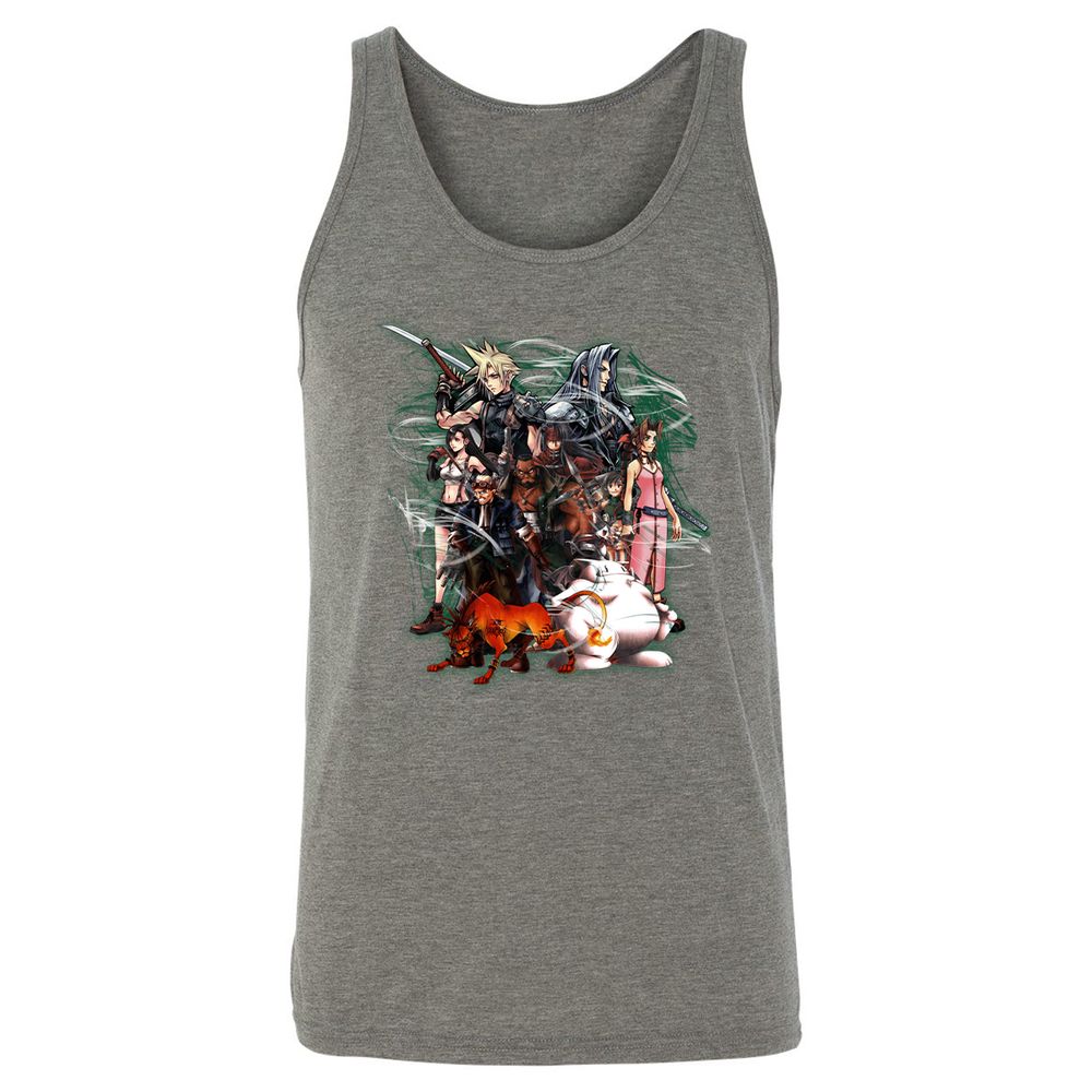 Unisex Jersey Tank - RSJFBF6J - Grey Triblend - 8