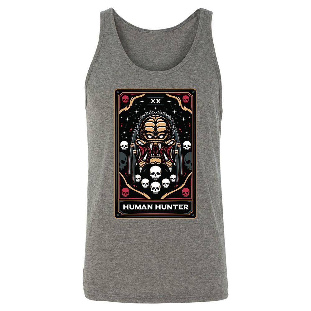 Unisex Jersey Tank - ZUNBGU2L - Grey Triblend - 8