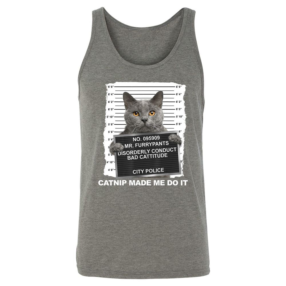 Unisex Jersey Tank - ZJB5R19E - Grey Triblend - 8