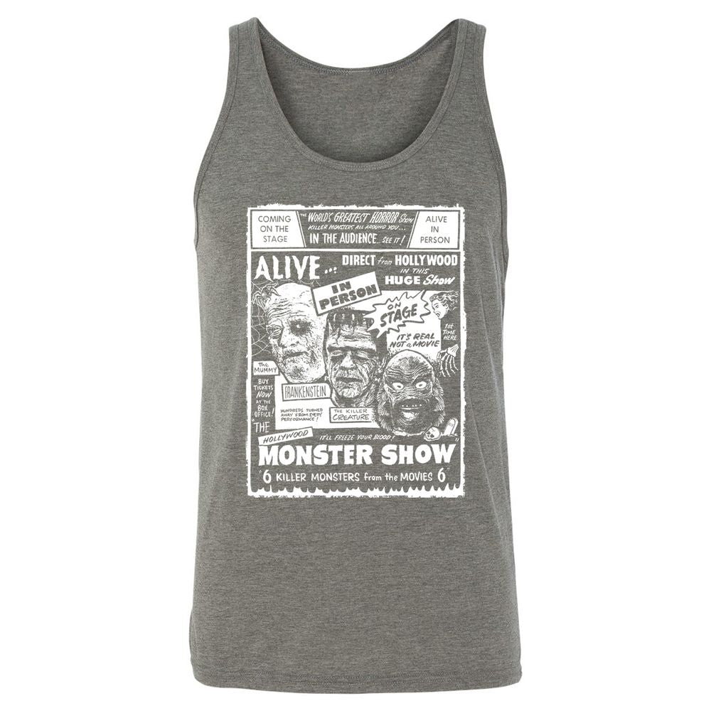 Unisex Jersey Tank - 5X2UL63Q - Grey Triblend - 8