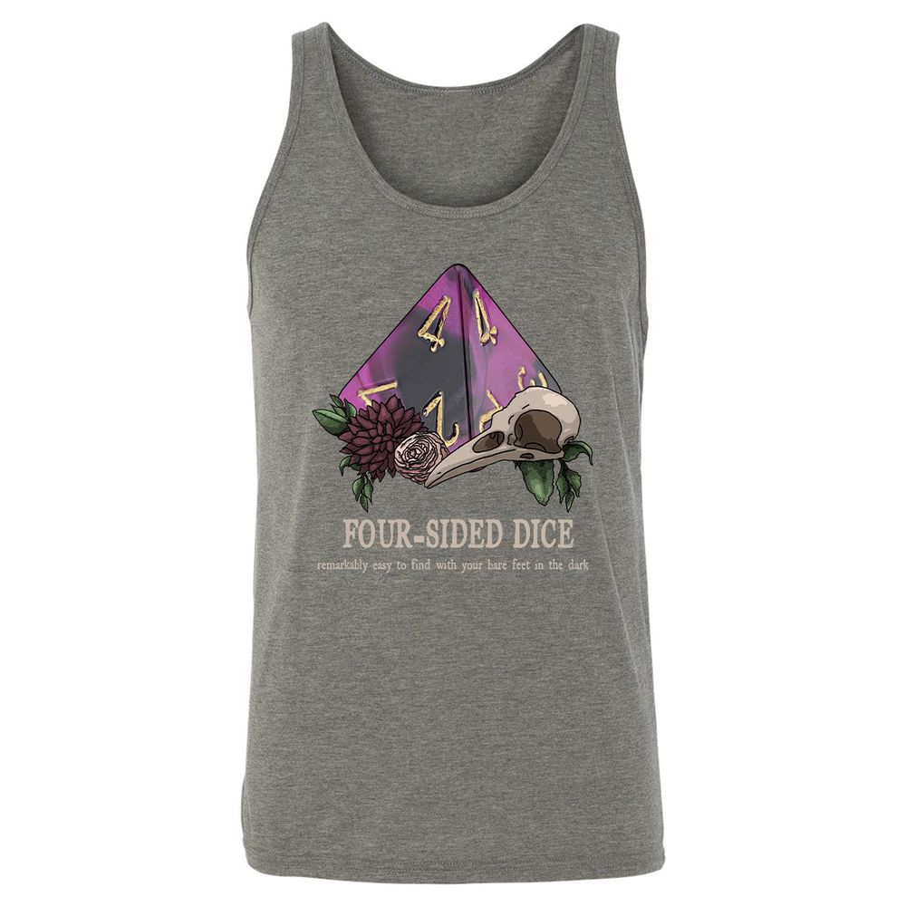 Unisex Jersey Tank - KM7VD9AD - Grey Triblend - 8