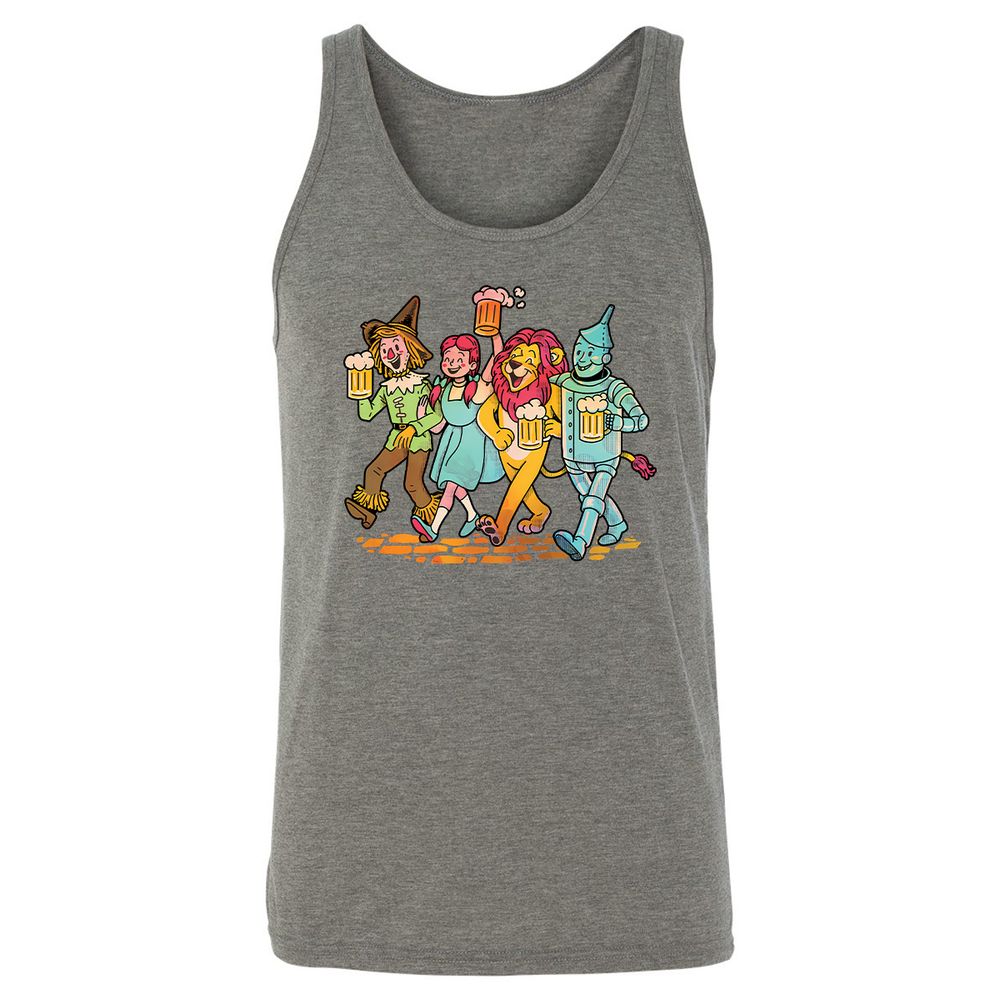 Unisex Jersey Tank - 4TQNMLNY - Grey Triblend - 8