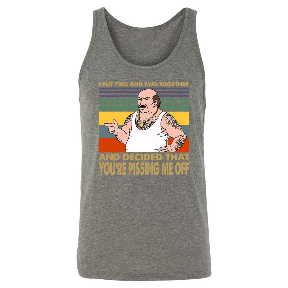 Unisex Jersey Tank - CBTDCQPK - Grey Triblend - 8