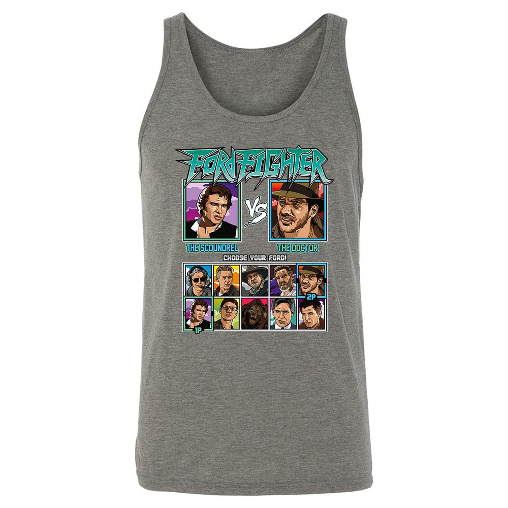 Unisex Jersey Tank - J5BZBGQW - Grey Triblend - 8