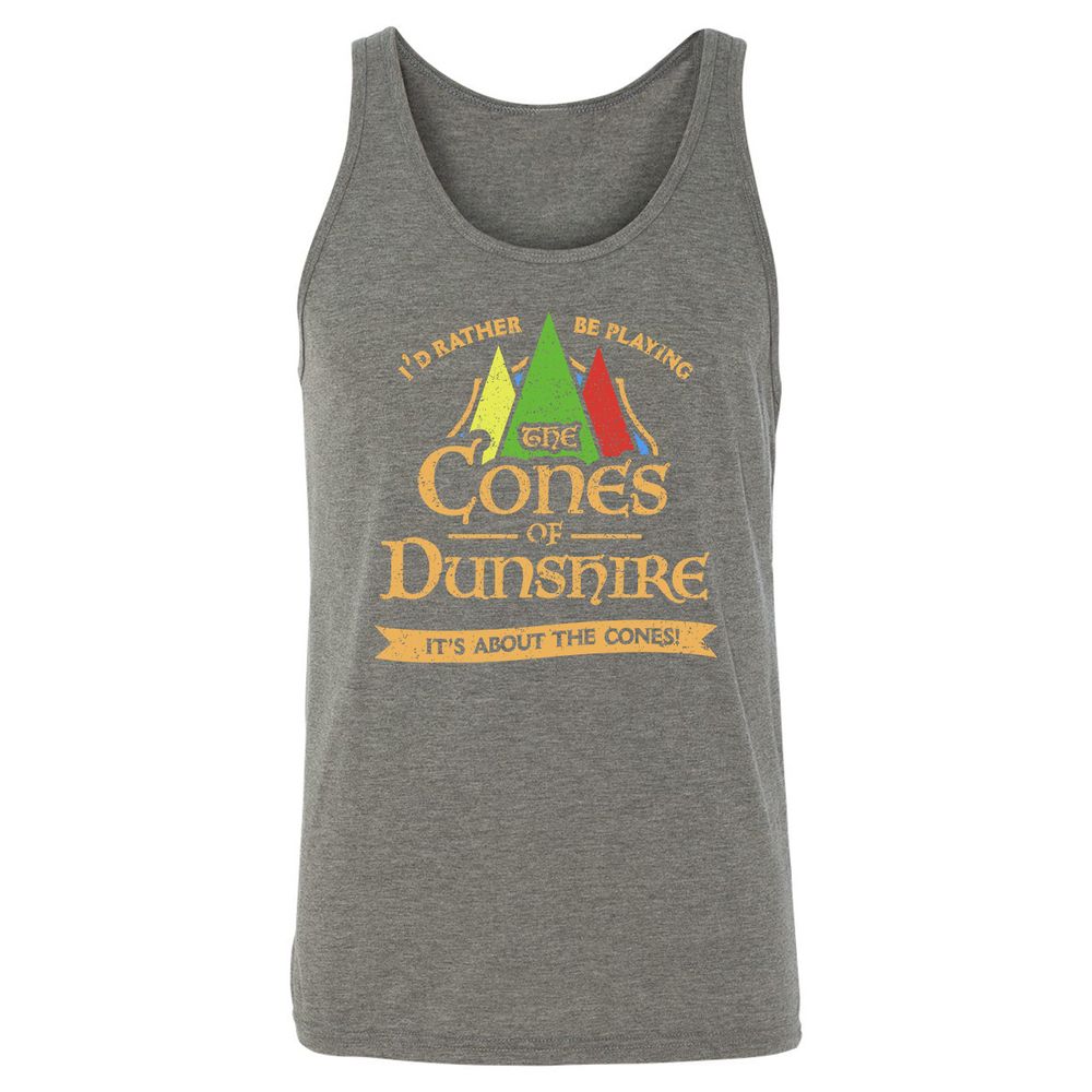Unisex Jersey Tank - 7CM4YCME - Grey Triblend - 8