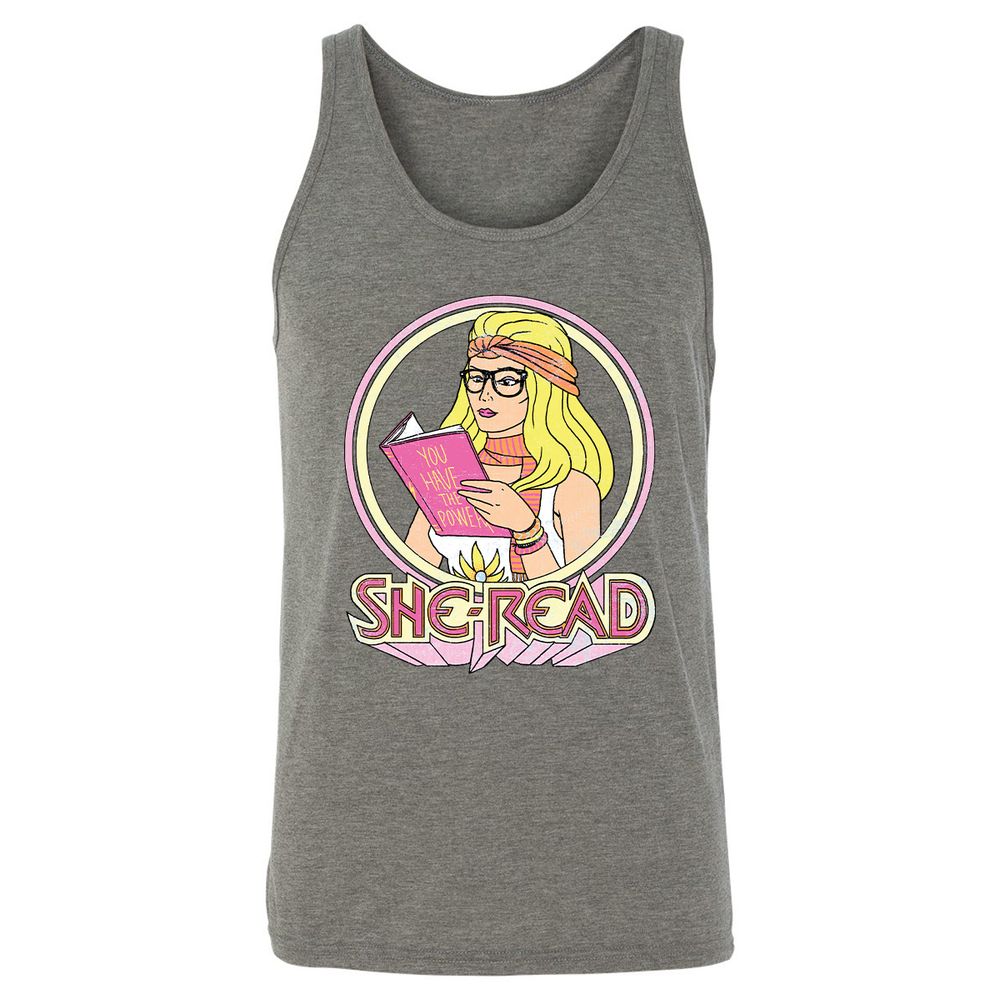 Unisex Jersey Tank - H4HVDUE5 - Grey Triblend - 8