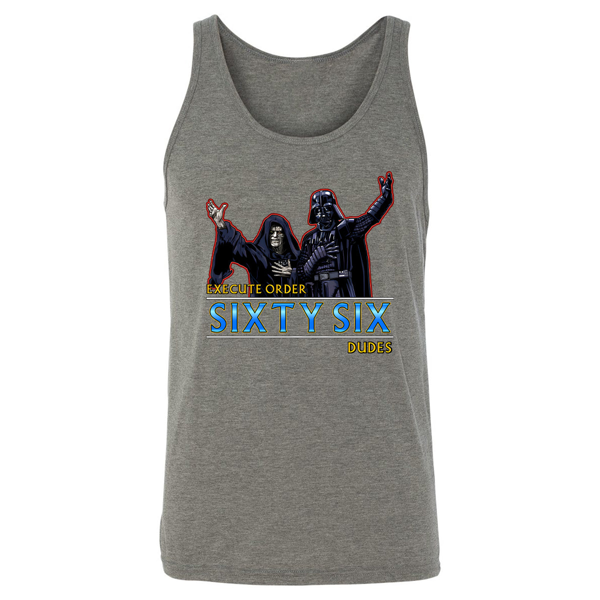 Unisex Jersey Tank - FAX6A988 - Grey Triblend - 8