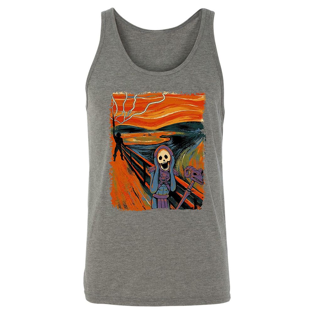 Unisex Jersey Tank - XFTAQSXU - Grey Triblend - 8