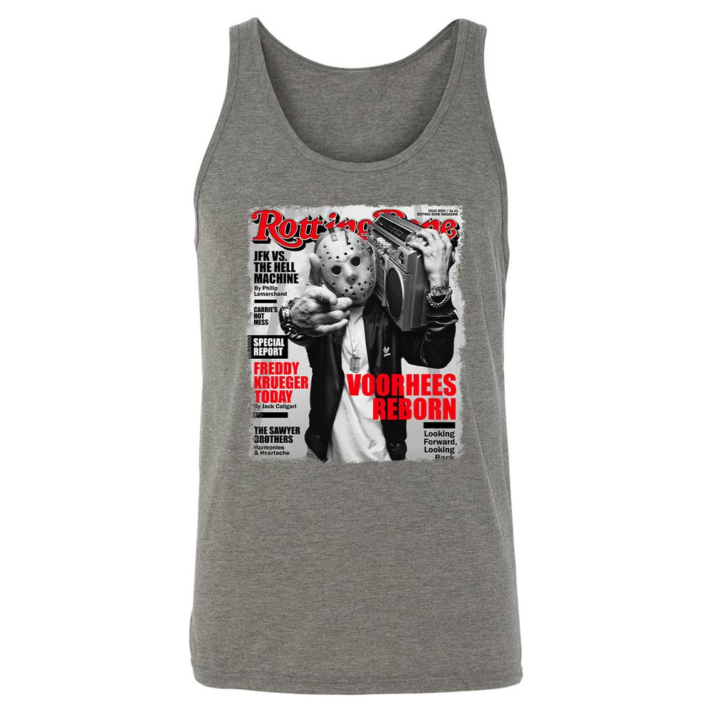 Unisex Jersey Tank - 4JMK4WAE - Grey Triblend - 8