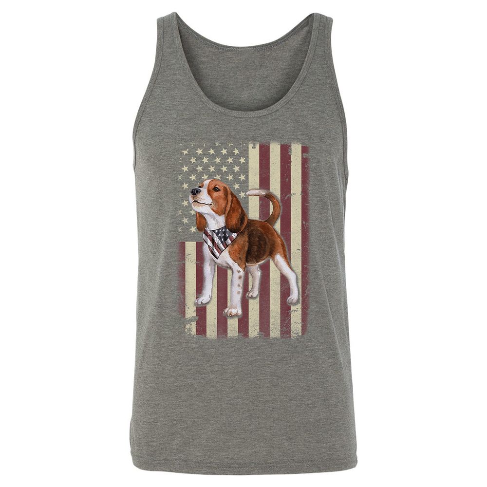 Unisex Jersey Tank - E5V8TQCT - Grey Triblend - 8