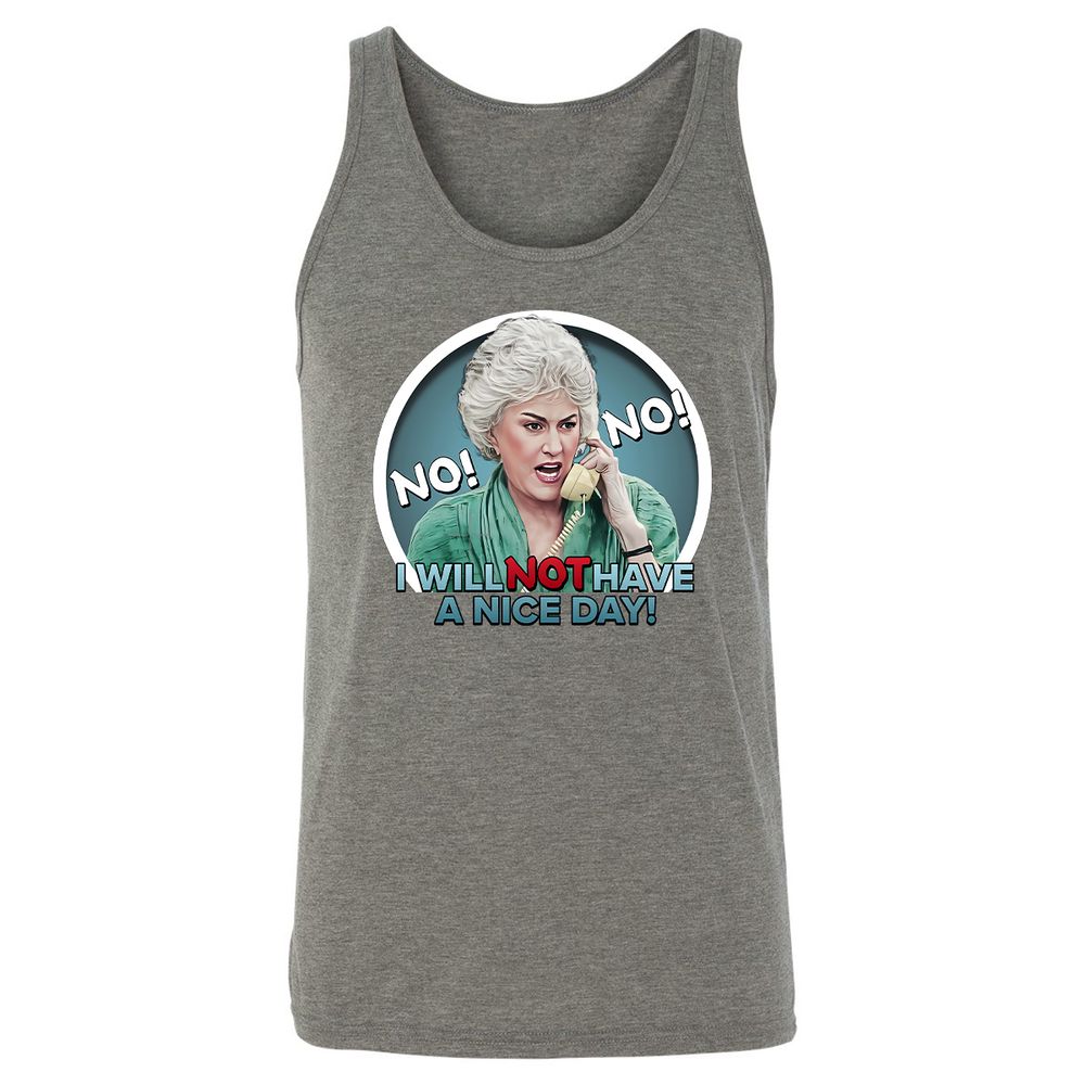 Unisex Jersey Tank - X4L1RA2Q - Grey Triblend - 8